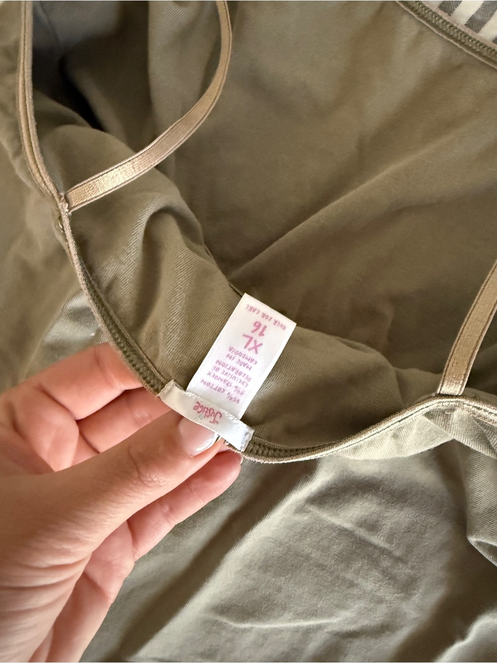 Vintage Justice Adjustable-Strap Women's Cami - Picture 4 of 4